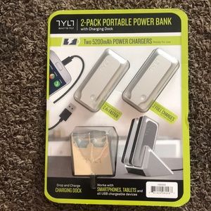 TYLT 2-pack portable power bank